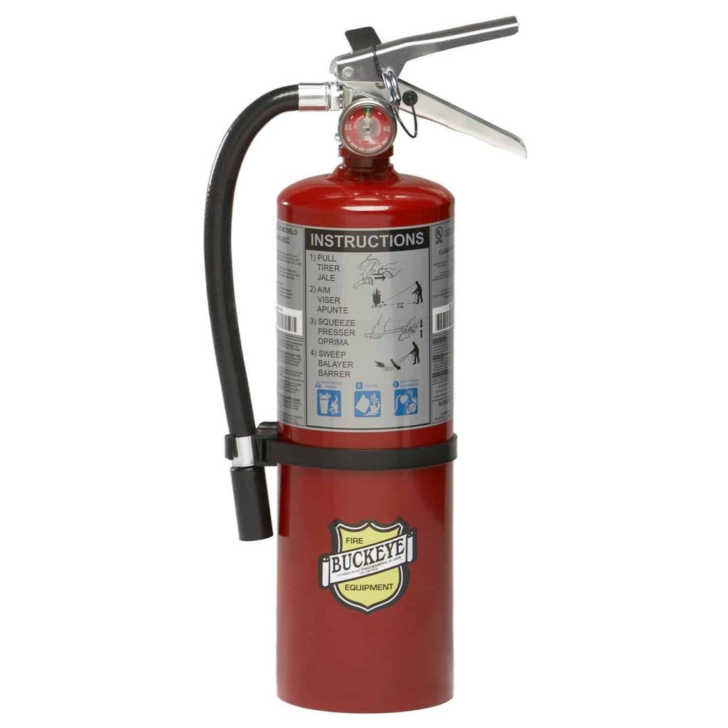 Extintor ABC Certificado, Buckeye