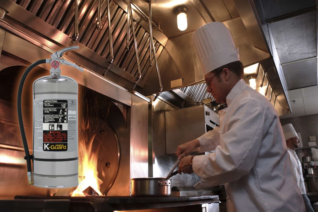 Sistema de supressión para cocinas, R-102, Ansul