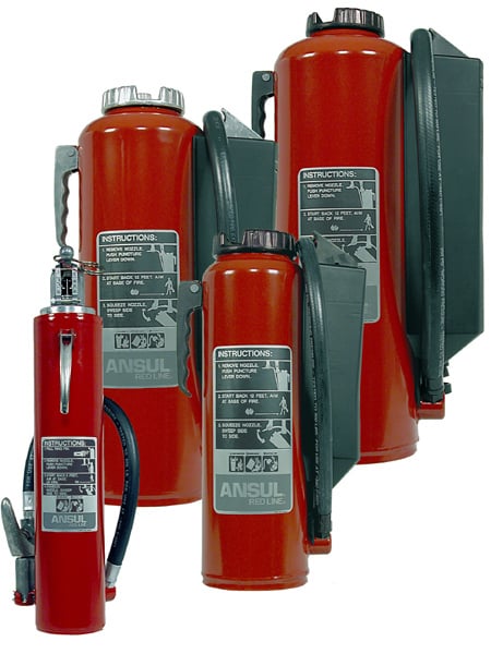 Extintores de capsula externa RED LINE