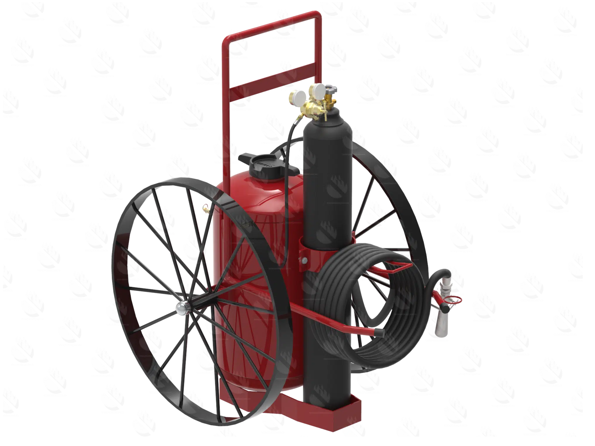 EXTINTOR TIPO CARRETILLA