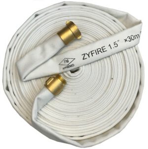 Manguera sencilla 1 1/2" X 100 pies Certificada ZYFIRE