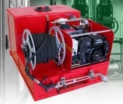 Unidad de Extinción Portátil de Agua / Espuma, Capacidad 500 litros con Bomba, Firexpress