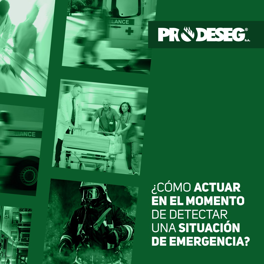 ¿Cómo actuar en el momento de detectar una situación de emergencia?